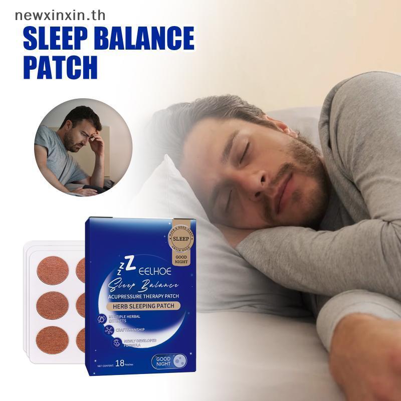 ^N^ Mind and Body Relax Sleep Patch สมุนไพร Essential Patch Sleep Assistant สําหรับบรรเทาความเมื่อยล