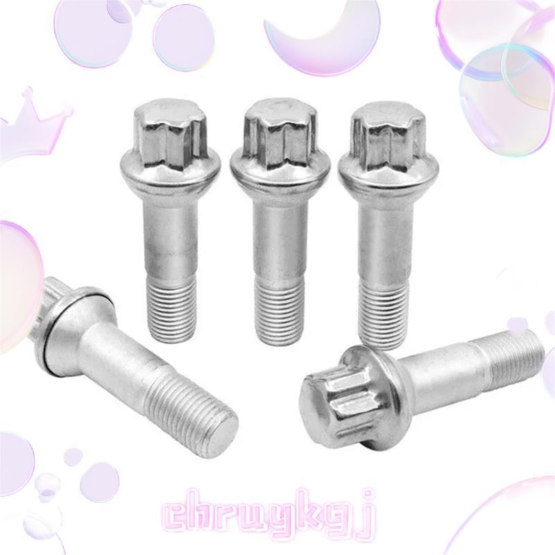 สลักเกลียวดึงล้อ 5 ชิ้น 0009905407 สําหรับ W164 W166 X204 X166 W221 W222 V222 X222 W251 C216 C217 C2