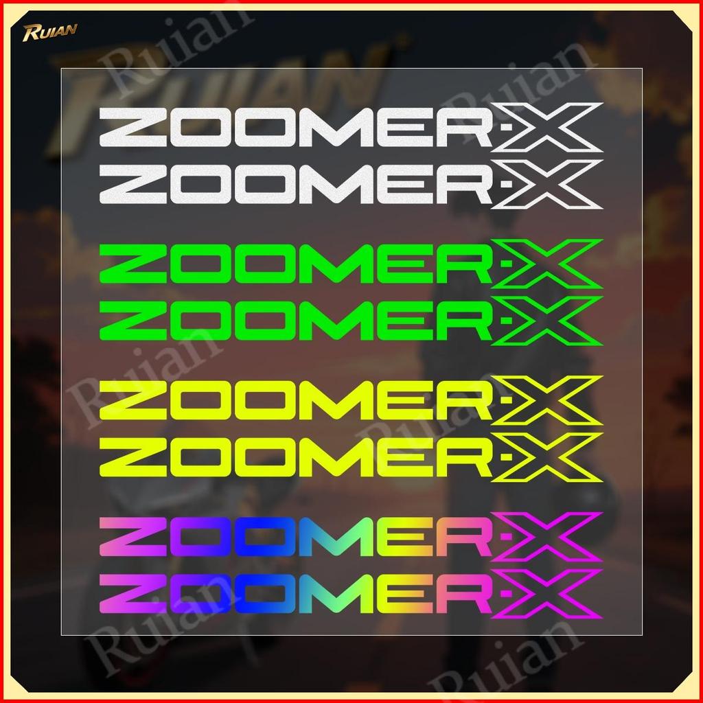 สติ๊กเกอร์ปรับแต่งรถจักรยานยนต์สําหรับ Honda Zoomer X ZOOMER-X สัญลักษณ์รถจักรยานยนต์ไวนิล Decals