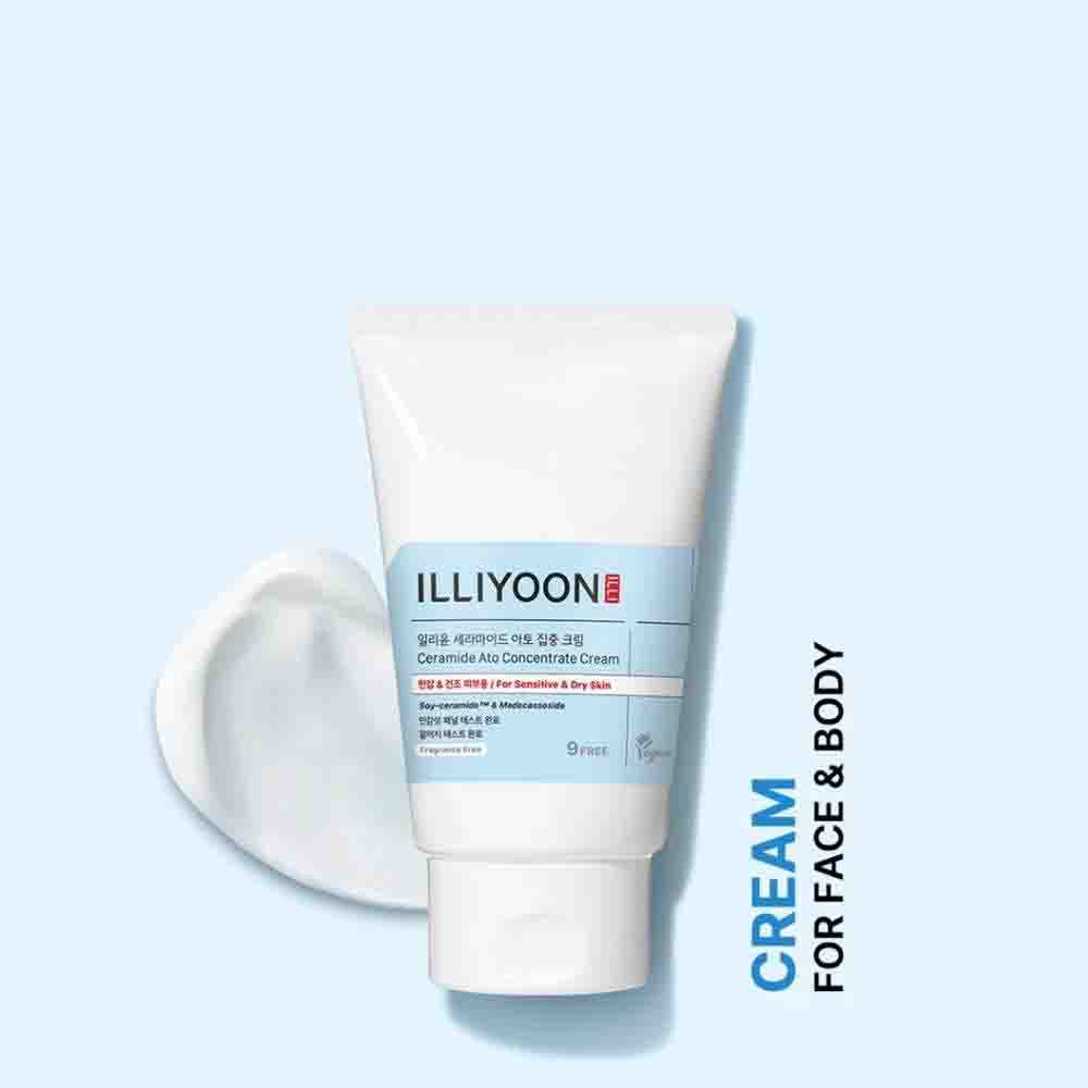 ILLIYOON Ceramide Ato Concentrate Cream | Moisturizer for Dry & Sensitive Skin