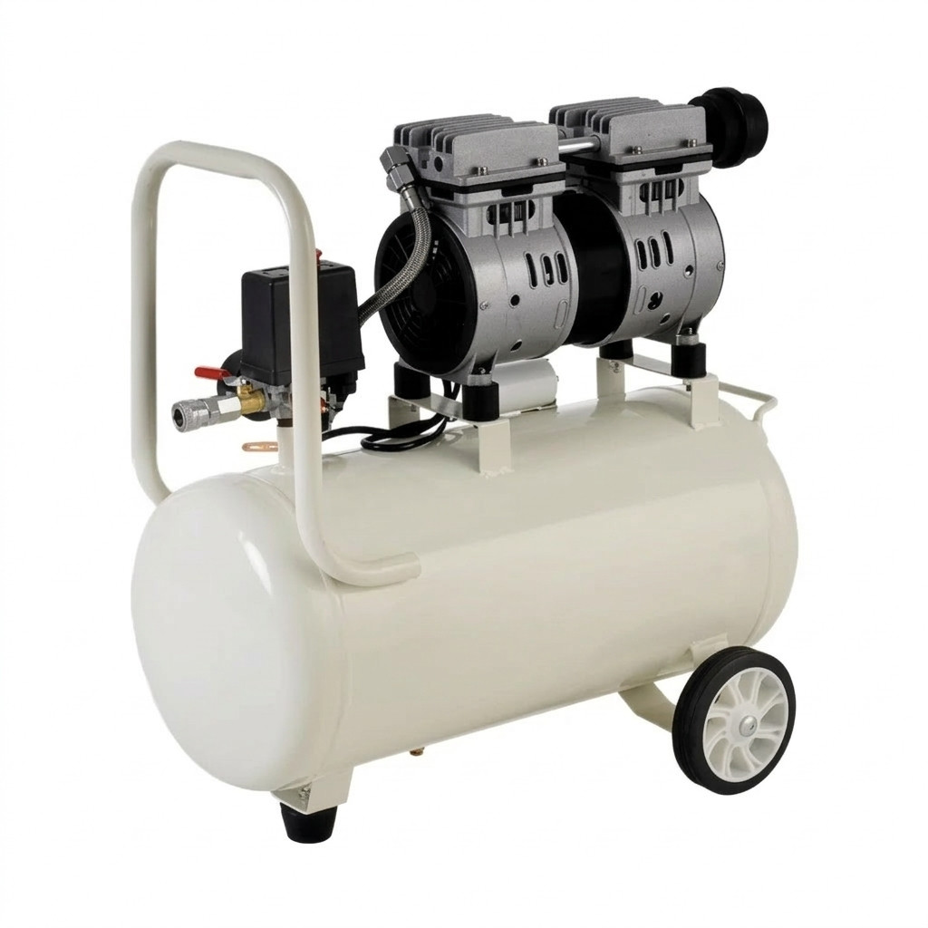 ปั๊มลม OIL FREE 30 ลิตร 550-600W สีขาว OF-30L