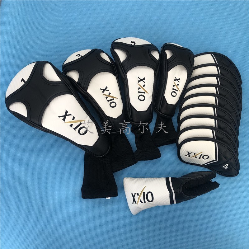 Breeze Golf XXIO Golf Club Covers Wood Club Covers Driver Club Covers Fairway Wood Cap Covers Iron Club Covers