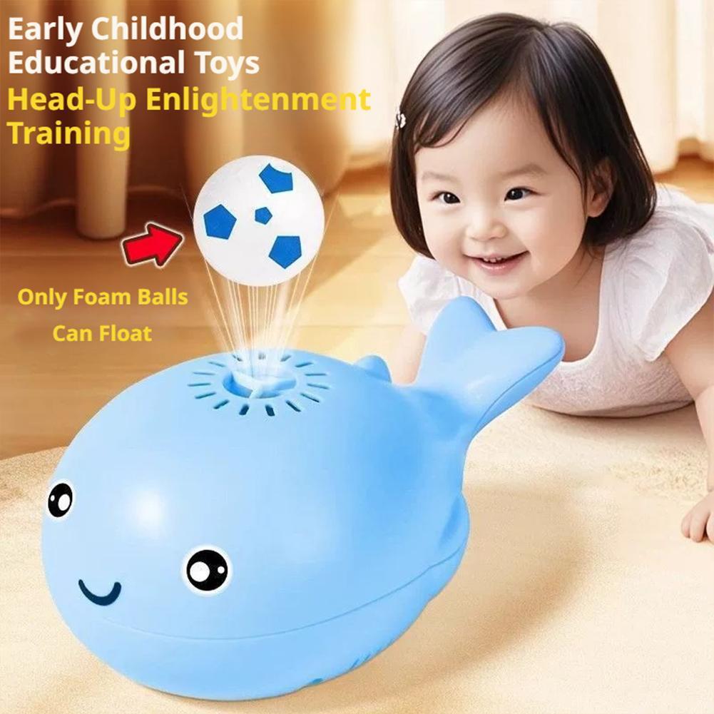 ของเล่นแมวไฟฟ้า Jet Floating Ball ของเล่นแมวรูปปลาวาฬของเล่นแมว Interactive แบบพกพา Usb Dual S2j7