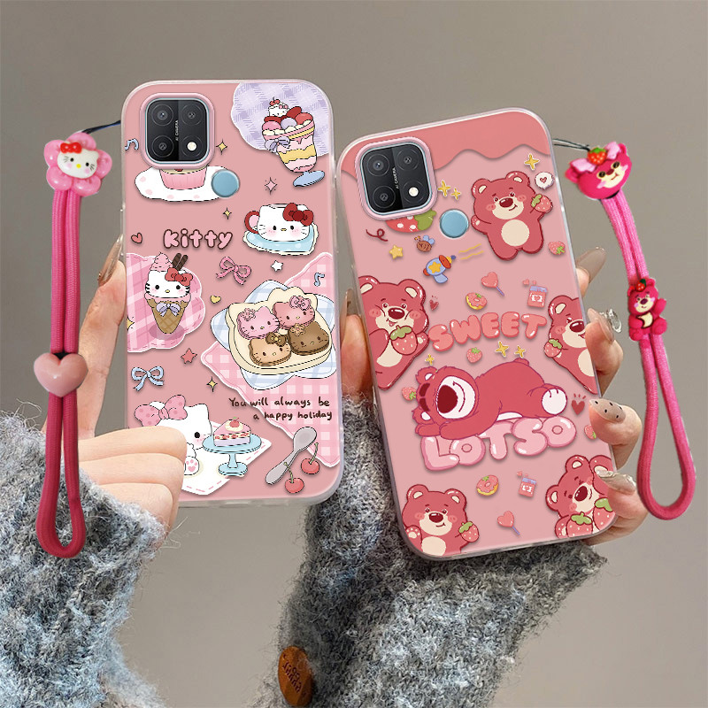 เคส oppo a15 เคส oppo a15s เคสโทรศัพท์ป้องกันการตกน่ารัก