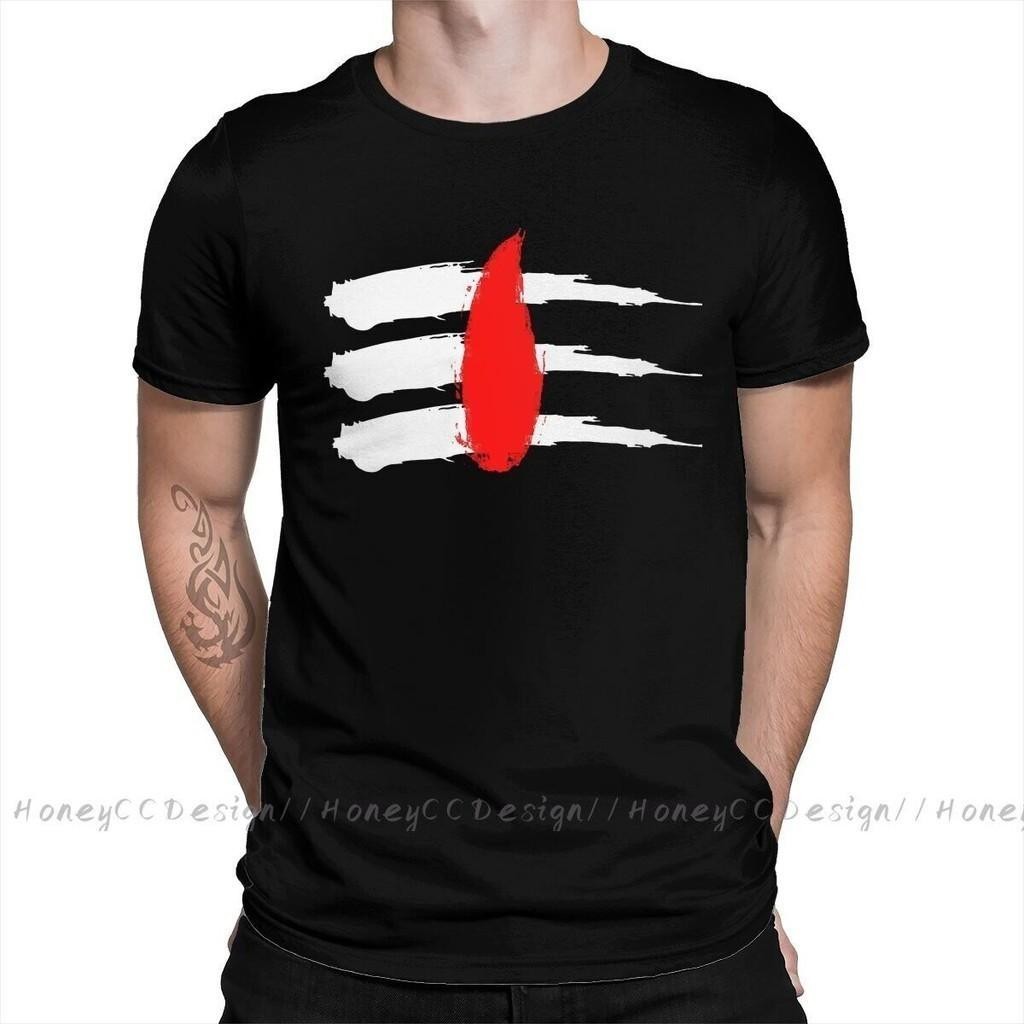 CODผ้าฝ้ายเสื้อยืดShiva Hindu พระเจ้าอินเดีย Lingam Tshirt ผู้ชายคุณภาพผ้าฝ้ายแขนสั้นเสื้อพระศิวะ Lo