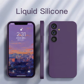 เคสโทรศัพท์ Galaxy S26 S25 S24 S23 Ultra Case ซิลิโคนเหลวแบบนุ่ม Samsung Galaxy S25 S24 S23 S22 Ultra Plus S23Ultra S24Ultra Cases