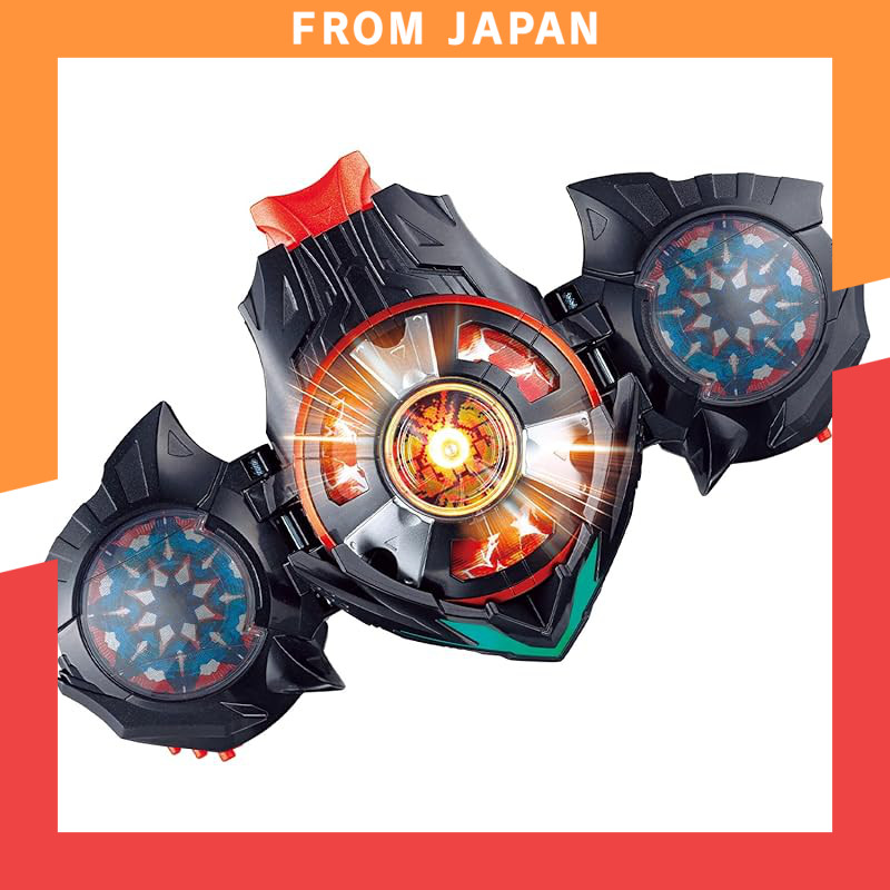 [BANDAI] Kamen Rider Zets DX Triple Zetsuer & Dual Mea Capsule Set - Ages 3+ - Action Figure Toy