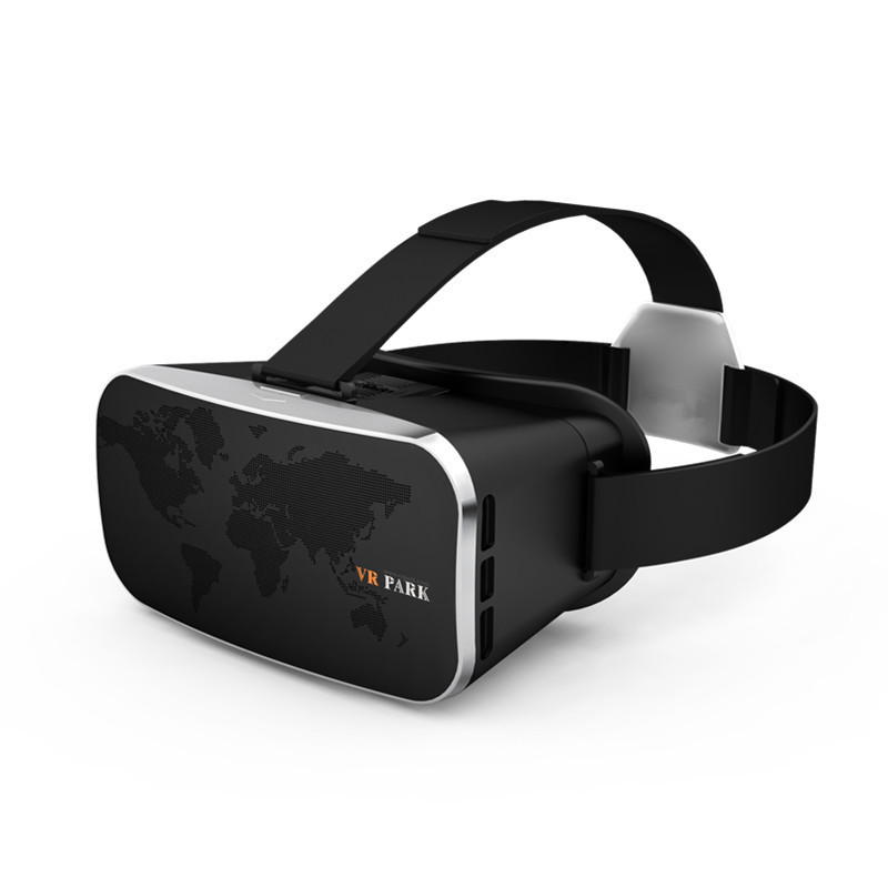 แว่นตา VR 3D Virtual Reality 360 หมวกกันน็อคเกมภาพยนตร์พาโนรามา VRBOX แว่นตา