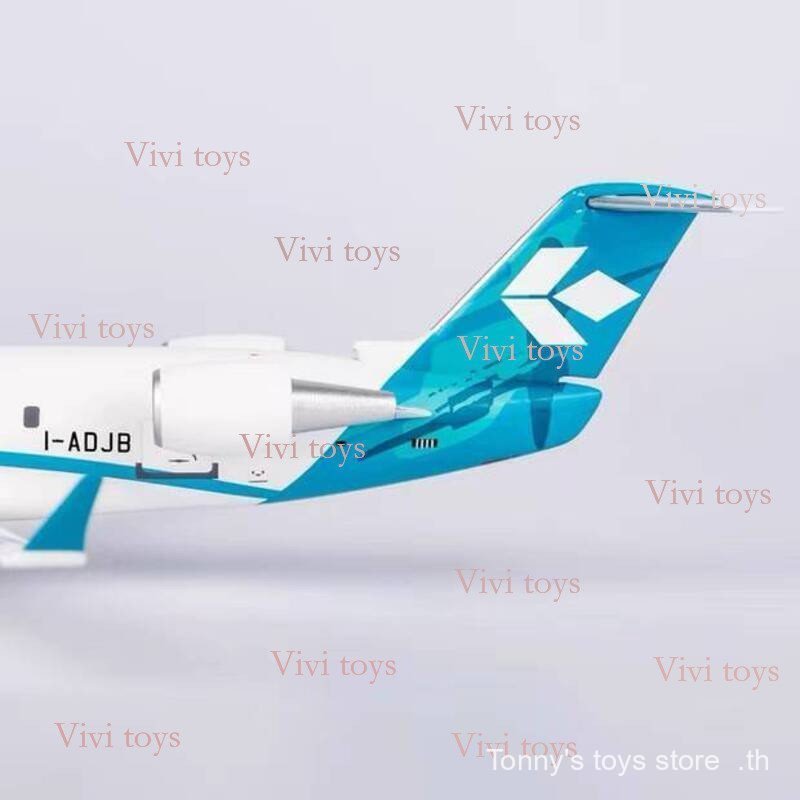 {{ของเล่นสดใส }} NG Models 1/200 CRJ-200LR I-ADJB Gold Metal Airplane Model Air Dominiti 251212 ZQGT