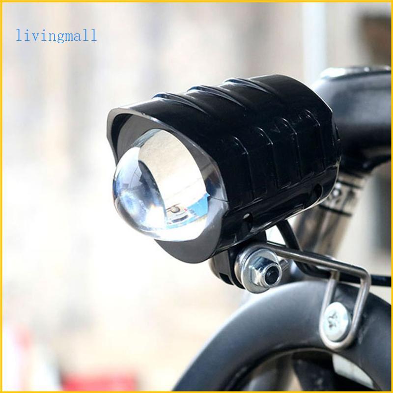 Electric Bike LED Front Light E-Bike  2 in 1 Waterproof Horn Headlight