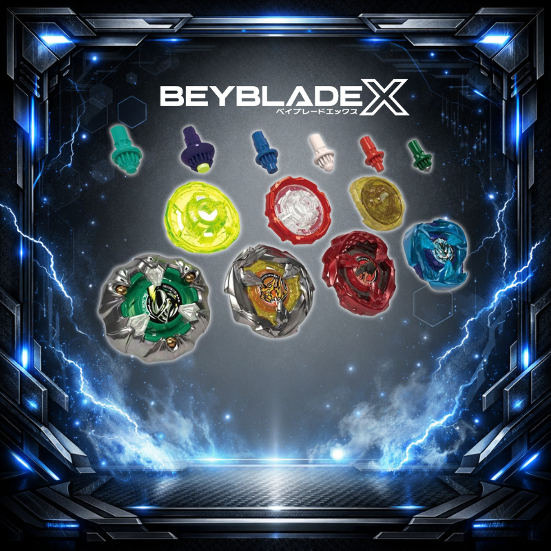 [Direct from Japan] TAKARA TOMY BEYBLADE X UX-10 Customization Set U