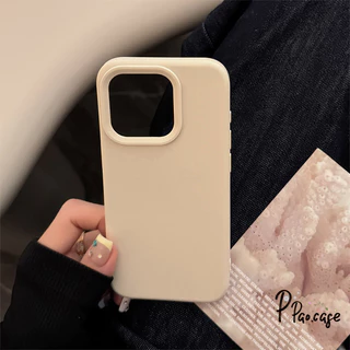 เคสไอโฟน15 17 เคส สำหรับ IPhone 13 16E 11 17 15 12 14 16 Pro Max 14 Pro 14 15 16 Plus ยอดขาย เคส ซิลิโคอนเหลว สีธรรมดา