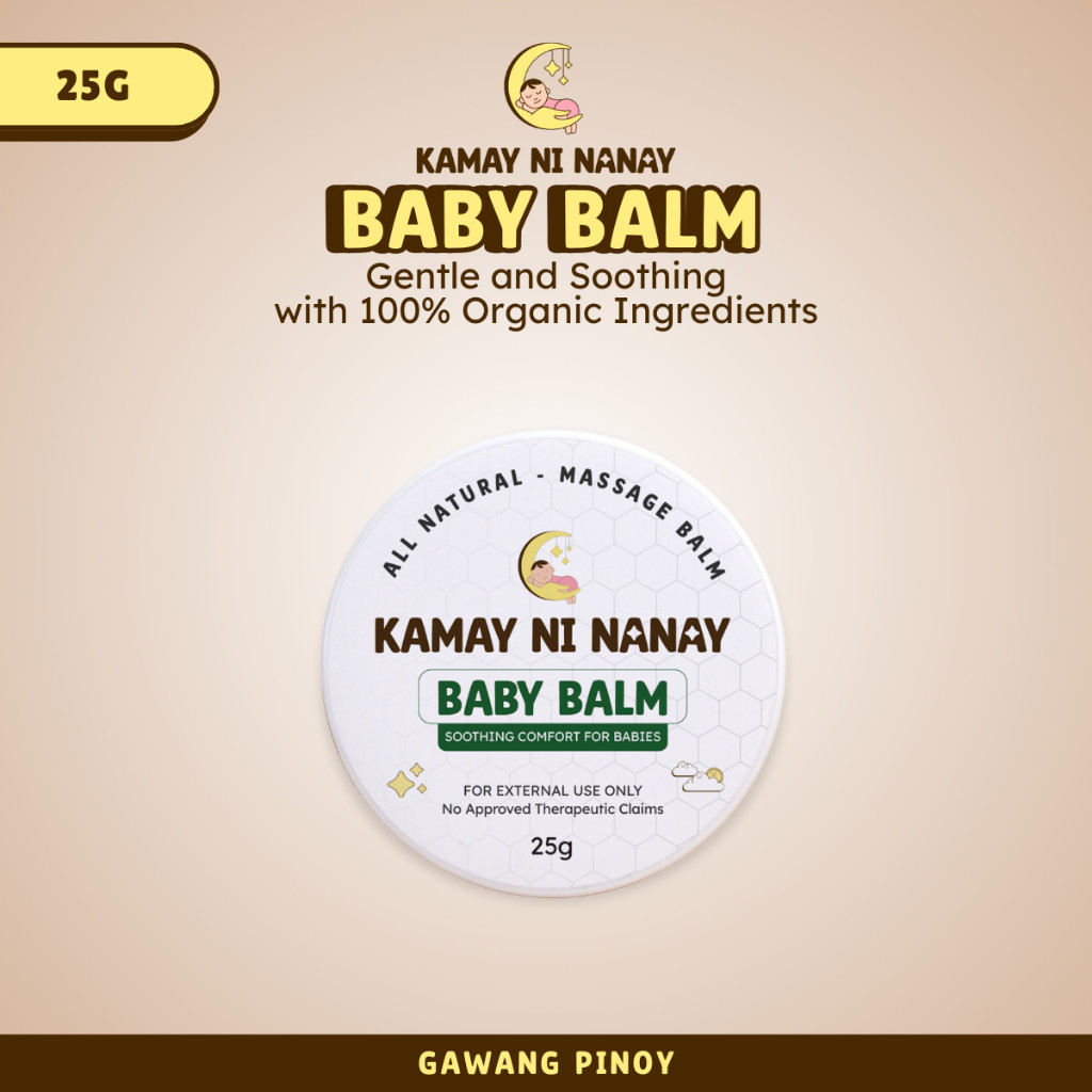 Kamay ni Nanay Baby Balm – Safe Baby Balm for Babies | G6PD Safe Cough & Colds