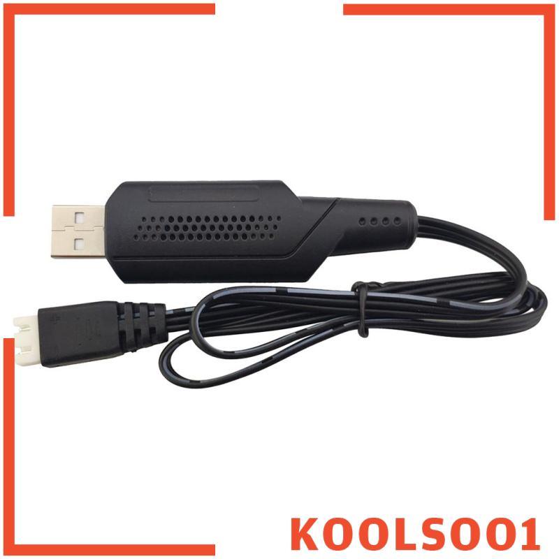 [Koolsoo1] สายชาร์จ USB แบตเตอรี่สายไฟสําหรับ SYMA X8HW S033g Q1 RC โดรน