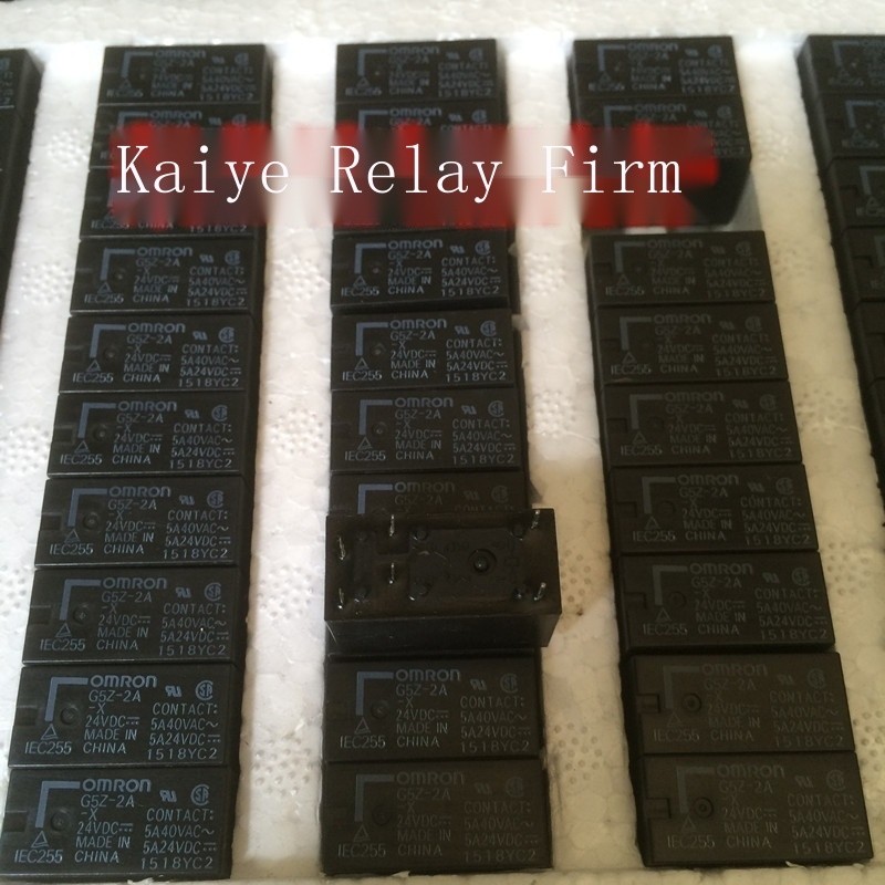 G5Z-2A-24VDC DC24V 5A รีเลย์ไฟ 6 ฟุต OMRON / Omron ใหม่เดิมแท้