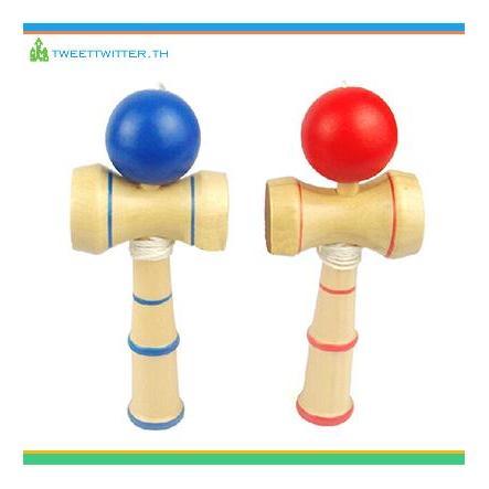 Tweet Kid Funny Kendama Ball ทักษะเกมไม้แบบดั้งเดิมของญี่ปุ่นของขวัญของเล่นเพื่อการศึกษา TH