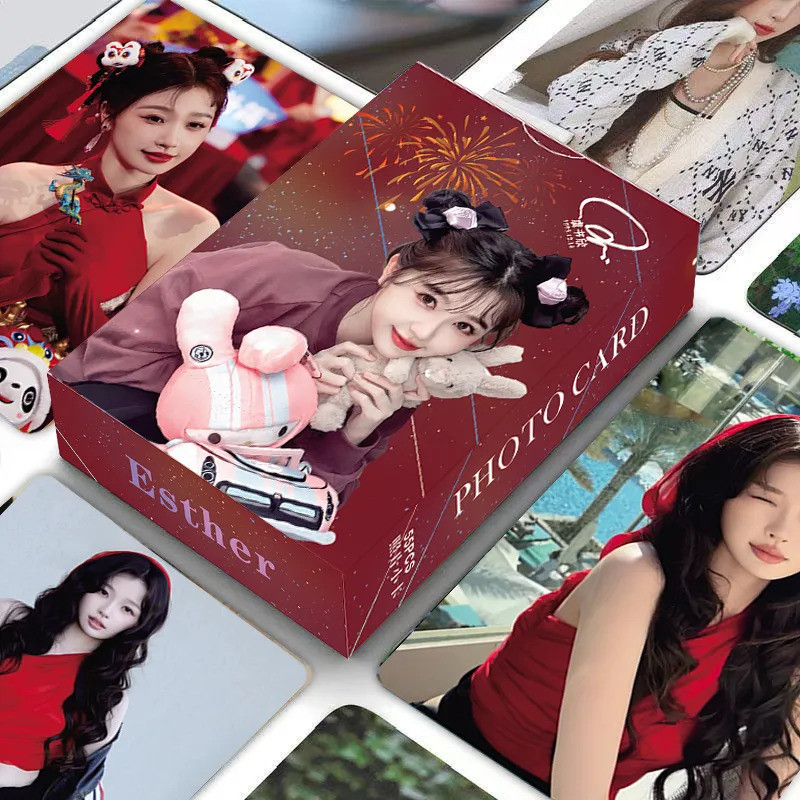 ที่โดดเด่น Yu Shuxin Gao Yan Photocard 55 ชิ้น Star สินค้าโพลารอยด์ LOMO รอบมุม Self-Printing อัลบั้