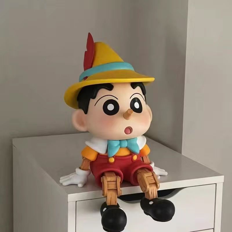 Puppet Pinocchio Shin-Chan Hand Office Doll Toy