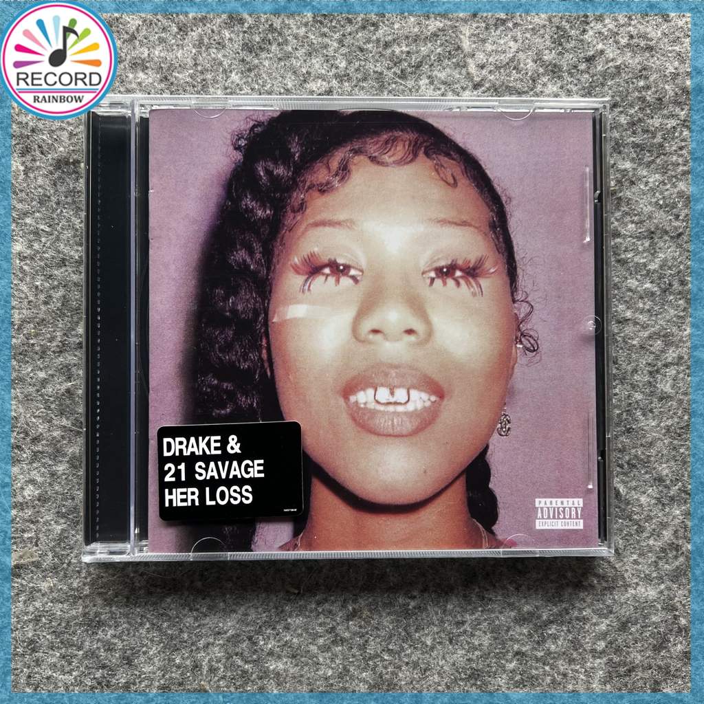 Original Drake 21 Savage Her Loss CD Album [Sealed] Brand New