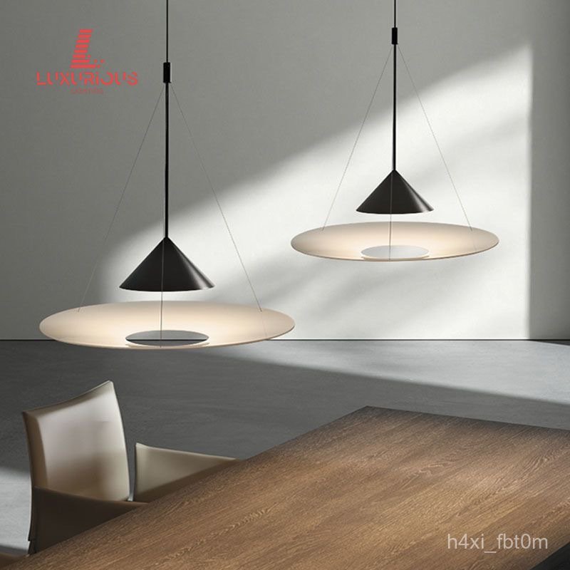 Italian Minimalist Restaurant UFO Pendant Light Designer Style Nordic Modern Simple Model Room Bar P
