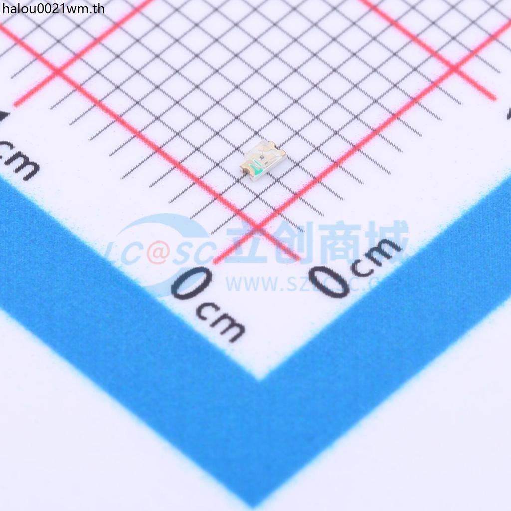 50 ไดโอดเรืองแสง/LED GBA-C191KFKT สีส้ม 0603 การกําหนดค่าส่วนประกอบอิเล็กทรอนิกส์ดั้งเดิม