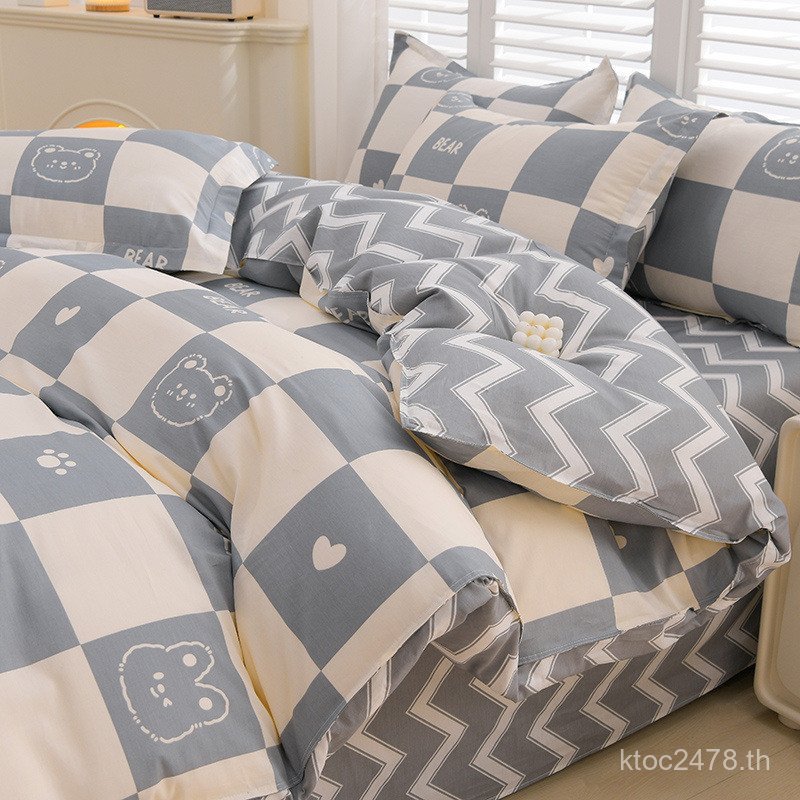 การส่งมอบชิ้นเดียว 1.2 ม. นักเรียน 150x200 ปลอกผ้านวมผ้าฝ้ายแท้ ปลอกผ้านวมผ้าฝ้าย เตียงคู่หอพัก x230