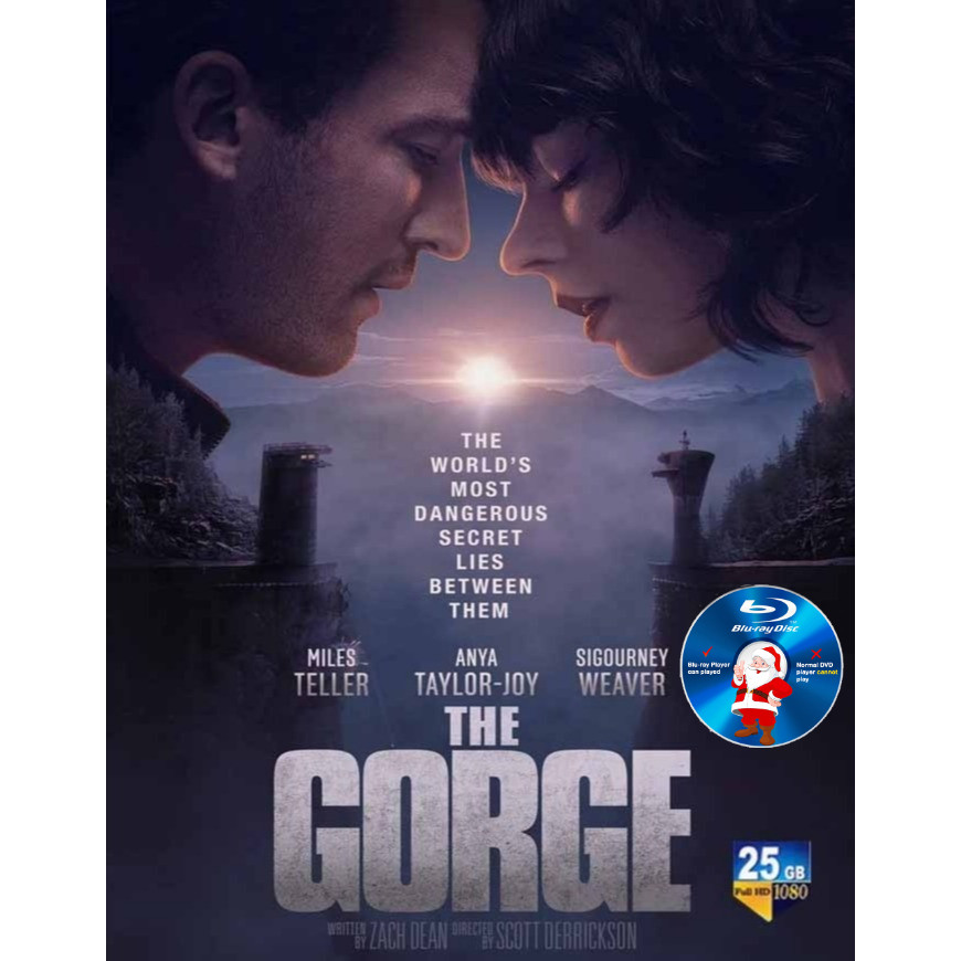 E-BLURAY The Gorge 2025 แอ็คชั่น/สยองขวัญ Miles Teller , Anya Taylor-Joy ENGLISH MOVIE