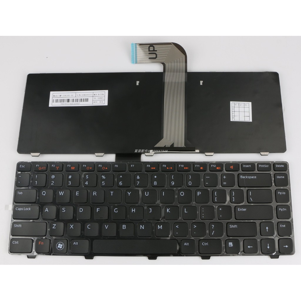 เหมาะสําหรับแป้นพิมพ์ DELL DELL N4110 N4040 N4050 M4040 M4050 14VR M411R