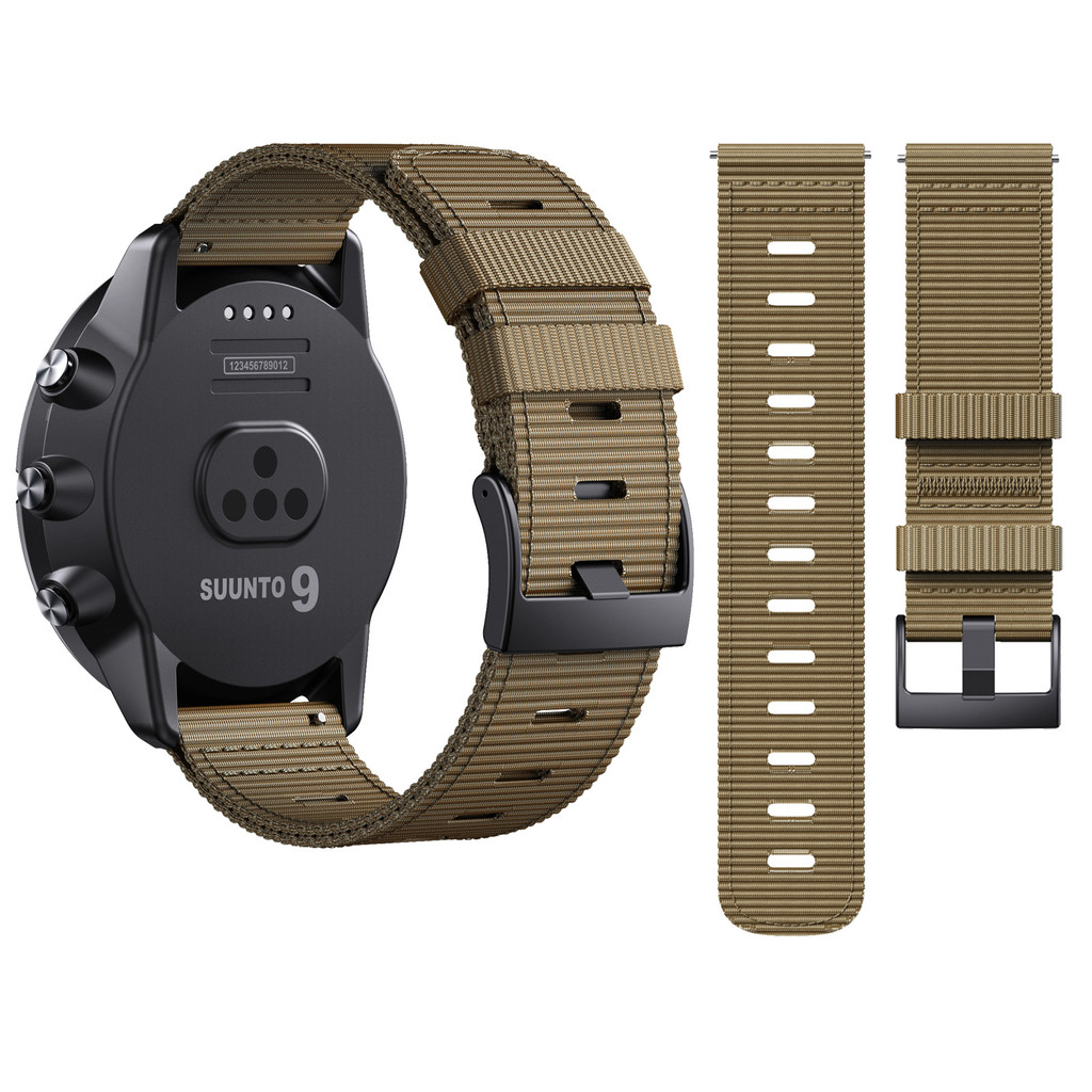 24mm Breathable Sports Silicone Strap Band For Suunto 7/ 9 /D5 Spartan Wrist HR Baro Smart Watch Rep