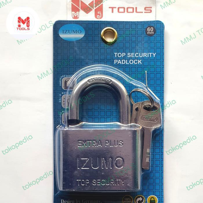 กุญแจนิกเกิลแบบสั้น IZUMO 60 มม. - กุญแจนิกเกิล IZUMO