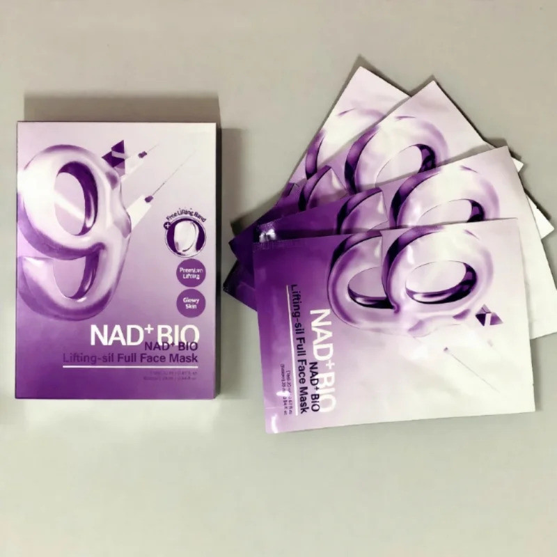 Nad+ Bio Lifting Facial Mask No 9 Face Mask Collagen Skin Care Full Face Cover Moisturizing Mask Nourishing & Firming Care 4 ชิ้น ราคา ถูกที่สุด ดีลบีเคเค แกลเลอรีภาพที่ 2