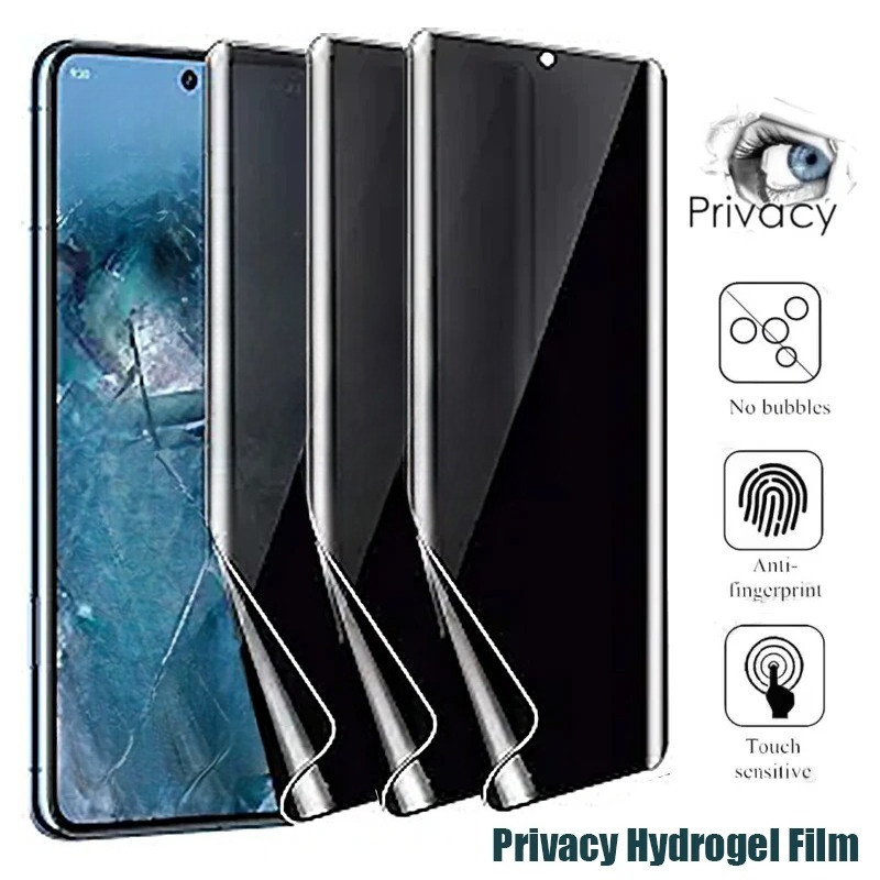 ไม่ทําเครื่องหมายหน้าจอป้องกัน Anti Peeping น้ํา Condensation ฟิล์มสําหรับ vivo Y76s Y76 Y75 Y74s Y7