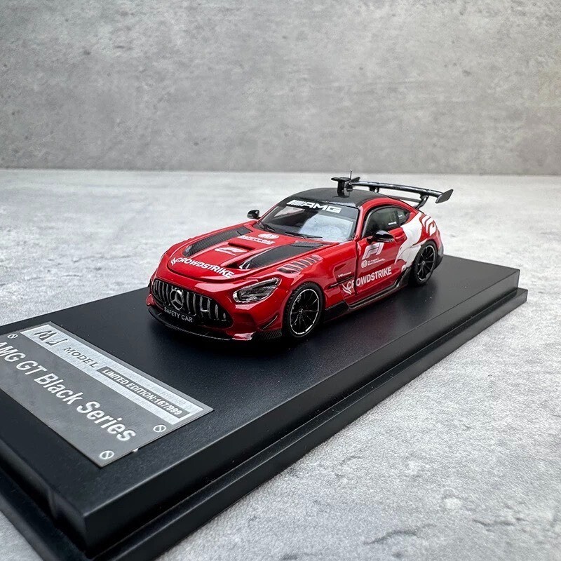 [Out] MJ MODEL 1: 64 Mercedes-Benz AMG GT Black Series F1 Safety Car Alloy Full Open Model 1/64 Red 