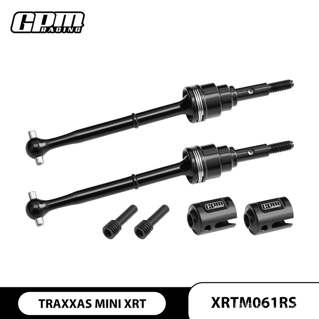TRAXXAS Mini XRT เหล็กคาร์บอนขนาดกลาง CVD เพลาไดรฟ์ด้านหลัง
