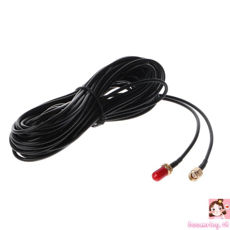 Boom 10m SMA ชายกับ SMA หญิงเสาอากาศสายต่อ RG174 อะแดปเตอร์ WiFi Router