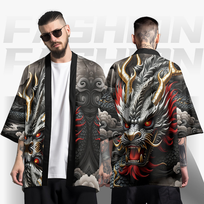 Haori Yukata สำหรับผู้หญิง สไตล์ Kimono แบบดั้งเดิม