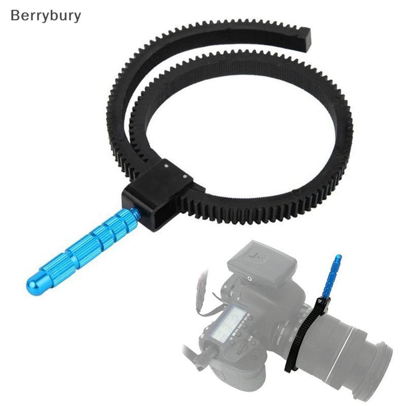 Berrybury Zoom Focusing Follow Focus Handle Scale Lever พร้อมวงแหวนเกียร์สําหรับเลนส์กล้องใหม่