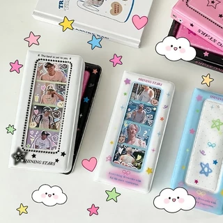 COD เก็บรูปPhoto Booth สมุดเก็บการ์ด อัลบั้มการ์ด PVC 4 ช่อง โฟโต้เฟรม ลายน่ารัก PhotoAlbum (AB) สำหรับแฟนคลับ Kpop