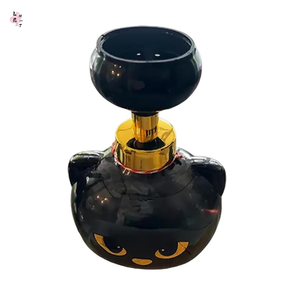 แมวน่ารักตีนโฟมตู้ทําสบู่รีฟิลเปล่ามือปั๊มสบู่คอนเทนเนอร์สําหรับห้องครัวห้องน้ํา Workplace - รูปที่ 6