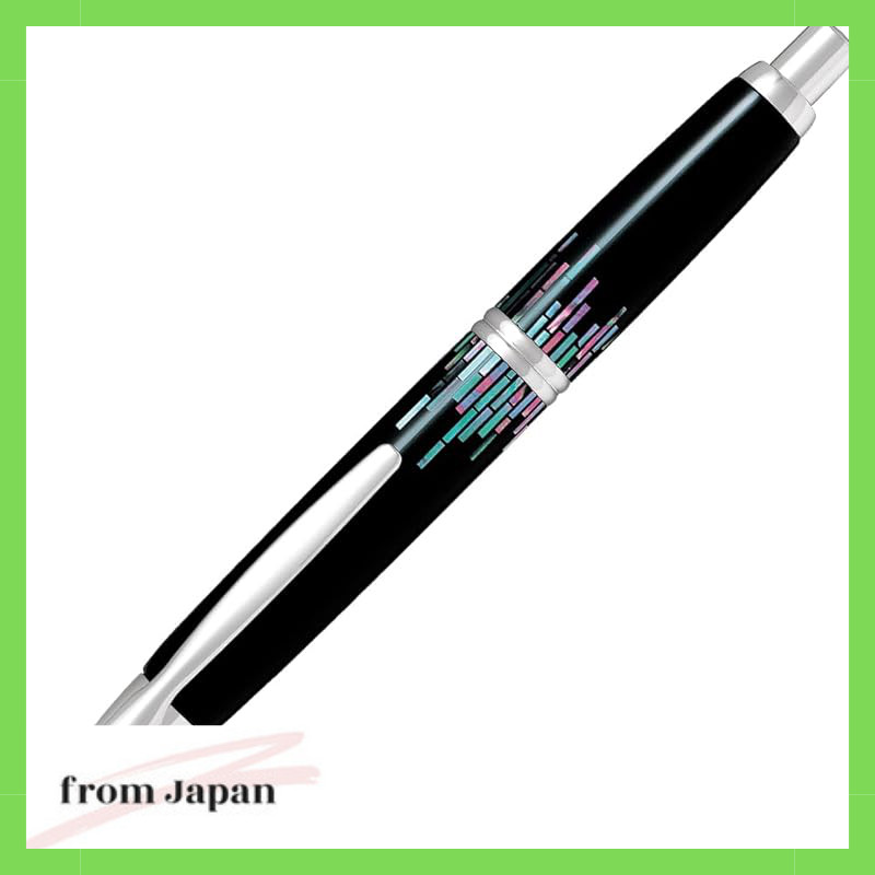 PILOT Fountain Pen Capless Raden F Urushi Black FCN5MPRBF