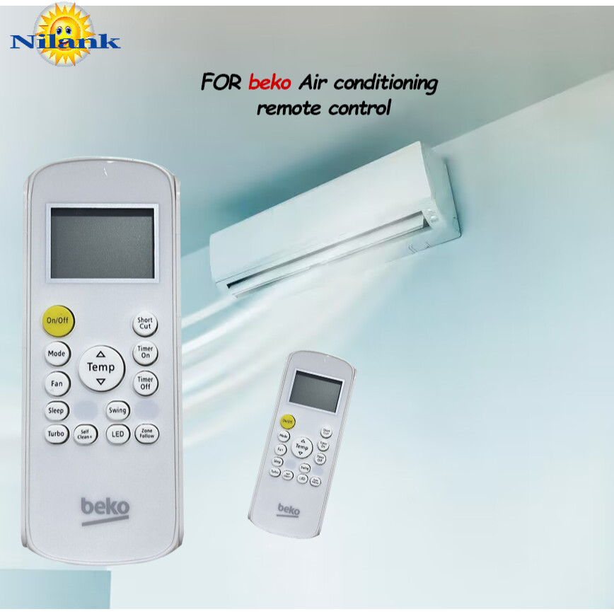 remote รีโมทแอร์ beko ของแท้ 100% ฟังก์ชั่นการทำความเย็นและความร้อน