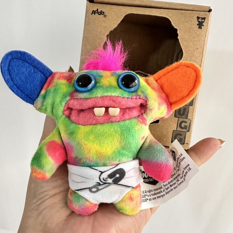 Out of Print Rare fugler Rainbow Laughing Monster Baby Baby Baby Tooth Baby Tooth Baby Tooth Monster