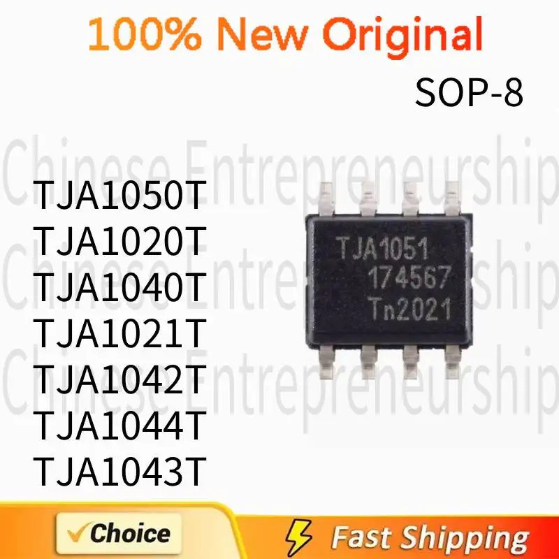 5PCS TJA1050T TJA1020T TJA1040T TJA1021T TJA1042T TJA1044T TJA1043T SOP-8 ชิปรับส่งสัญญาณคุณภาพ 100%