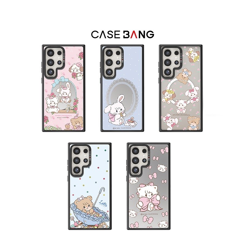CASEBANG - เคสแม่เหล็ก Mikko Series ImagiSnap แบบถอดเปลี่ยนได้ ป้องกันการตกหล่นทหาร เข้ากันได้กับ Samsung S24–S26 Ultra