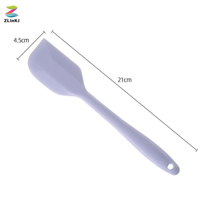 ZLinKJ ซิลิโคนครีมไม้พายทนความร้อน Non-Sti ไม้พายที่สมบูรณ์แบบสําหรับทําอาหารเบเกอรี่และกวนเครื่องมือครัวเกรดอาหารใหม่ - รูปที่ 3