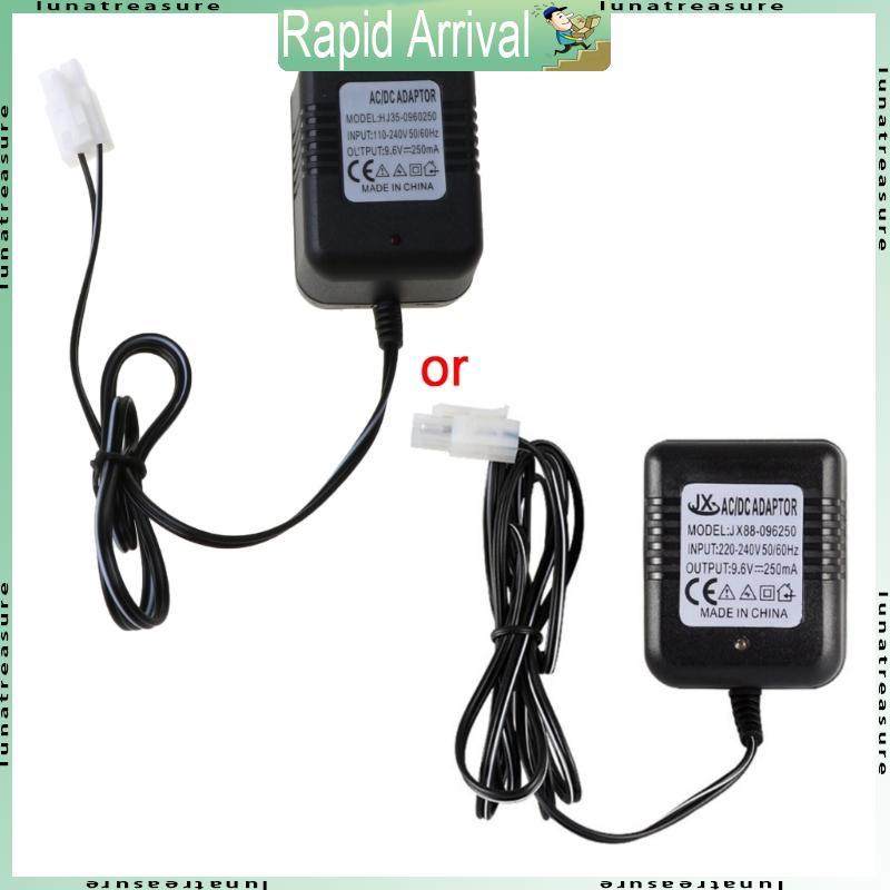 Lun แบบพกพาสําหรับอะแดปเตอร์ชาร์จอัจฉริยะสําหรับ 9 6V 250ma Ni-Cd Ni-MH