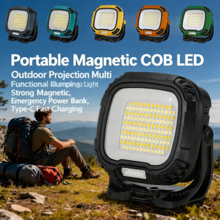 Illumination Multi LED Camping Projection Outdoor Functional Magnetic
