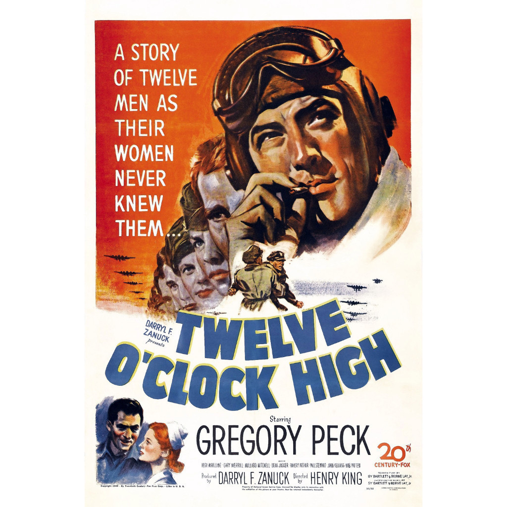 [En]1080P&4K Blu-ray HD Movie Twelve OClock High