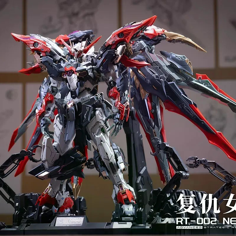 ในสต็อก Infinite Dimension RT-002 NEMESIS 1/100 ประกอบ Mecha รุ่น Pvc ของเล่น IN ERA+ ADVANCED STRAT