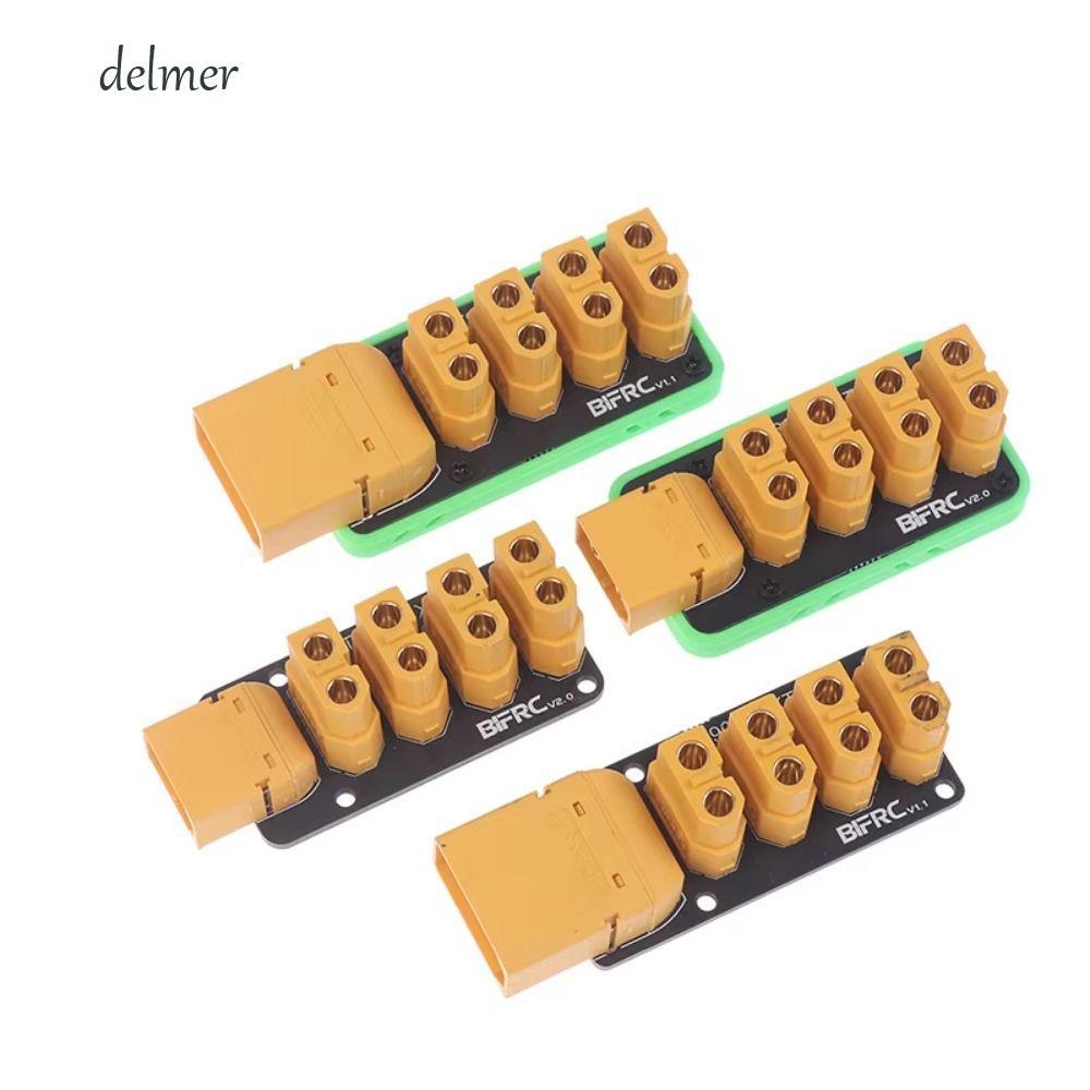 DELMER Power Distribution Board, 4 Channel Plug Distribution Board, XT30 Connector XT90 Connector XT
